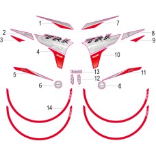 F23 STICKER(for black B1 vehcile)
