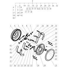 Rear brake