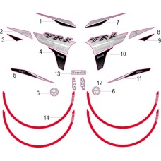 F25 STICKER(for red TL&dark grey JH vehcile)