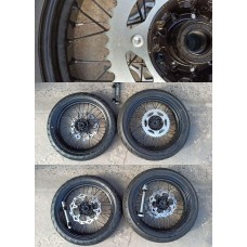 КОМПЛЕКТ колёс (п+з) МОТАРД 17" DAKAR GNX 250