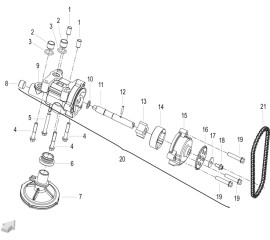 E13 LUBRICATE SYSTEM (润滑系统分总成)