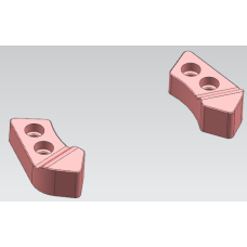 Steering limit blocks