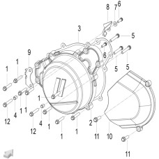 E12 LEFT COVER ASSY (左盖分总成)