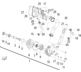 E14 COOLING SYSTEM (冷却系统分总成)