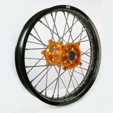 Диск колесный GN-Motosport спицованный Suzuki 2.15*19 (золотист.ступ) с торм.диском