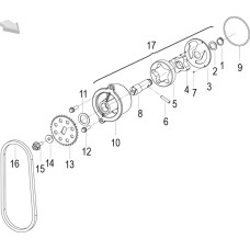E15 LUBRICATE SYSTEM (润滑系统分总成)