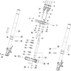 F02 前叉 FORK ASSY.