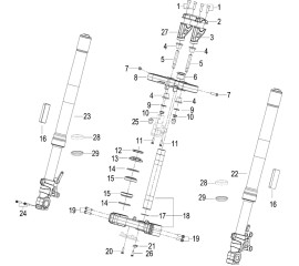 F02 前叉 FORK ASSY.