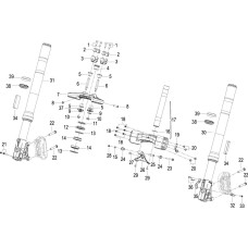 F02 前叉 FRONT FORK ASSY.
