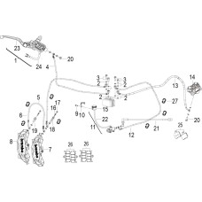 F04 前液刹 FRONT DISK BRAKE ASSY.