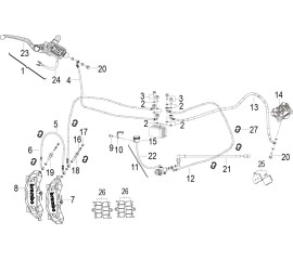F04 前液刹 FRONT DISK BRAKE ASSY.