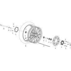 F04 前轮 FRONT WHEEL ASSY.