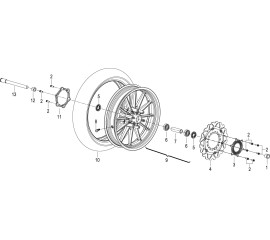 F04 前轮 FRONT WHEEL ASSY.