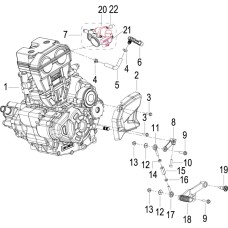 F20 发动机及附件 ENGINE ANG ATTACHMENT ASSY.