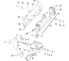 F06 消声器 MUFFLER ASSY.