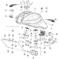 F07 燃油箱 FUEL TANK ASSY.