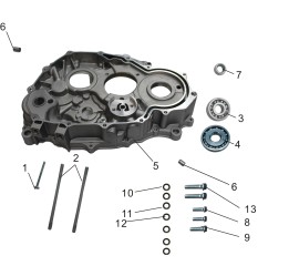 Right Crankcase Assembly