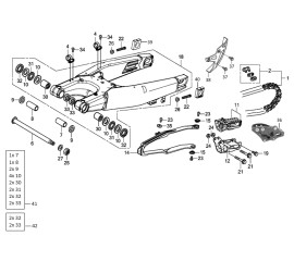 Маятник подвески и компоненты Маятник подвески и компоненты