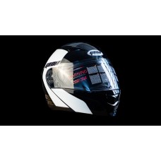 ШЛЕМ GEON 950 GLOSSY BLACK/WHITE L