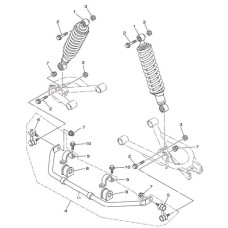 Подвеска задняя