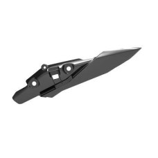 ZT250-S rear left side cover(electroplated bright gray highlights)