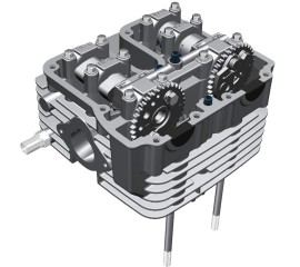 cylinder head sub-assembly B (carburetor version) -01 cylinder head sub-assembly B (carburetor version) -01