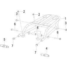 F10 后货架 REAR HANDLE ASSY.