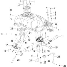 F08 油箱 FUEL TANK ASSY.