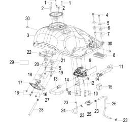 F08 油箱 FUEL TANK ASSY.