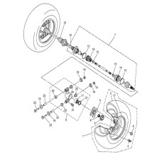 Привод задний