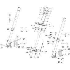F02 FRONT FORK ASSY.