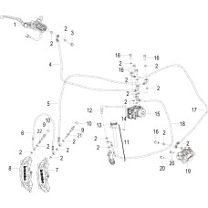 F04_1 FRONT DISK BRAKE ASSY.