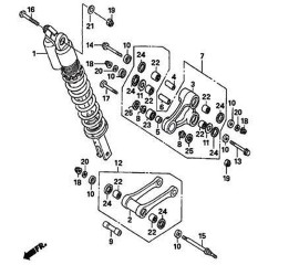 Амортизатор задний (Базовая версия) Амортизатор задний (Базовая версия)