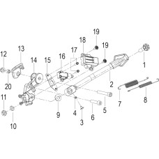 F13 SIDE STAND ASSY.