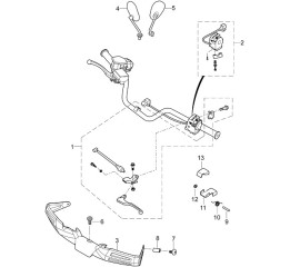 LEFT HANDLE BAR
