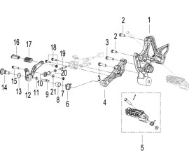 F15 右脚蹬 RIGHT PEDAL ASSY.