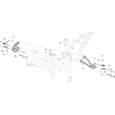 F16 右脚蹬 RIGHT PEDAL ASSY.
