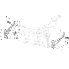 F16 REAR PEDAL ASSY.