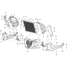 F19 RADIATOR PROTECT COVER