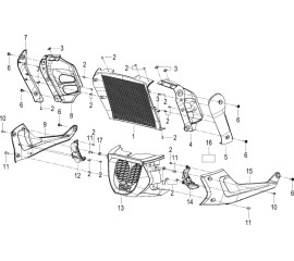 F19 RADIATOR PROTECT COVER