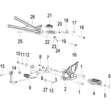 F13 踏蹬 PEDALING ASSY.