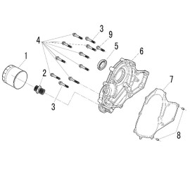 RIGHT CRANKCASE COVER