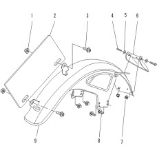 Крыло переднее
