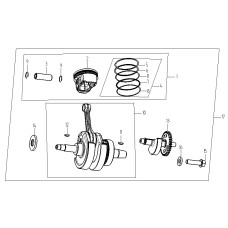 PISTION COMPONENTS