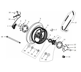 Колесо заднее Колесо заднее