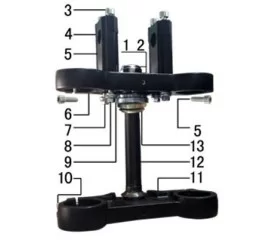 TRIPLE CLAMP