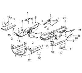 F19 FLOOR PANEL ASSY.