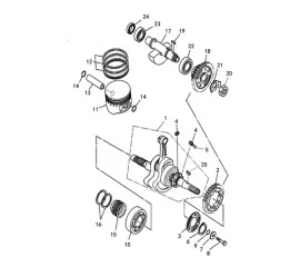 CRANKSHAFT PISTON
