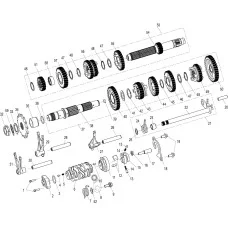 E12 SPEED CONTROL SYSTEM SUB-ASSY（变速系统分总成）