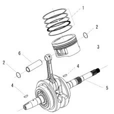 CRANKSHAFT & PISTON